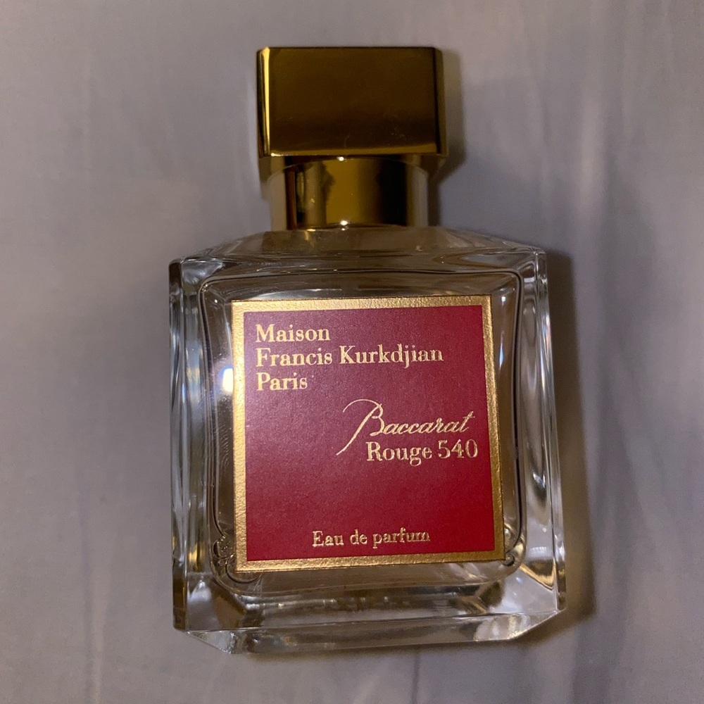 Baccarat rouge 540 perfume